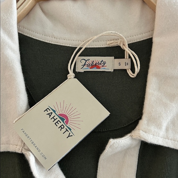 NWT Faherty Sport Jersey Polo Dress - Picture 3 of 8